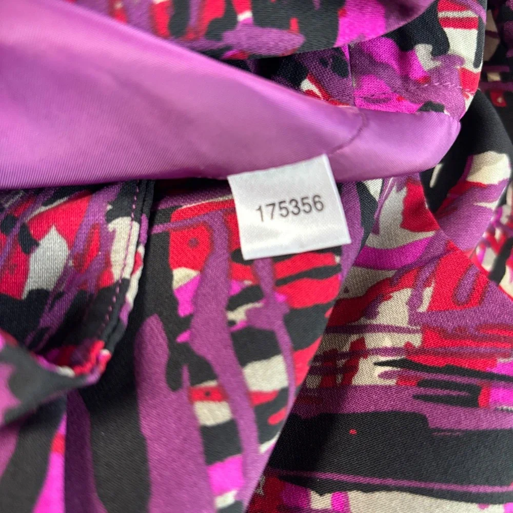 Ann Taylor Pencil Skirt Abstract Print Career Office Wear Size 6 - Picture 10 of 11